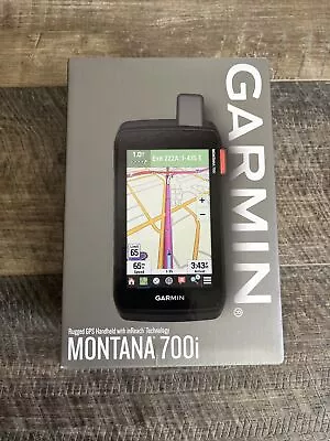 Garmin Montana 700i Rugged GPS Handheld With Built-in InReach Satellite • $679.95