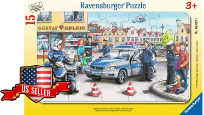 NEW & SEALED Ravensburger 06037 Police Mission 15 Pc Jigsaw Puzzle USA SELLER • $15.95