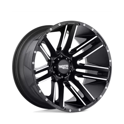 18X9 Moto Metal MO978 RAZOR 6X5.5 18MM SATIN BLACK MACHINED • $278