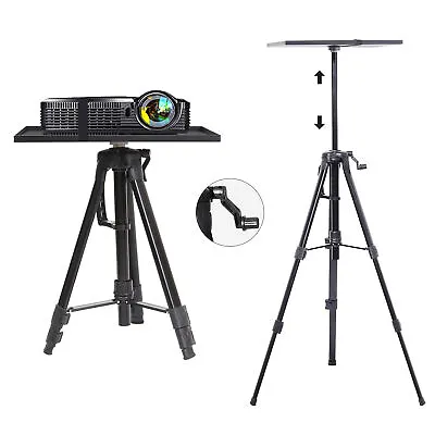 $41.91 • Buy Tripod Adjustable Workstation Stand With Tray For Notebook Computer Projector