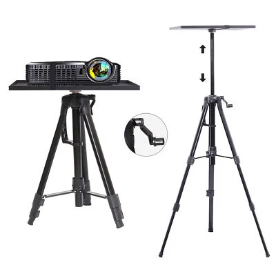 $41.91 • Buy Tripod Adjustable Workstation Stand With Tray For Notebook Computer Projector