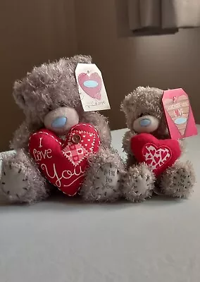£8.99 • Buy 2x Me To You I Love You Heart Tatty Teddy Bear Gift Plush Toy Cuddly Collectable