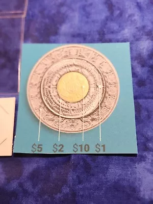 Mexican 5 Coin Lot Pesos Centavos Circulated Aztec Calendar Moneda  1996 - 2022 • $8.66