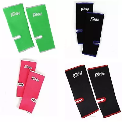 Fairtex AS1 ANKLE GUARDS SUPPORT Fighting MMA Martial Arts MUAY THAI BOXING MMA • $32.05