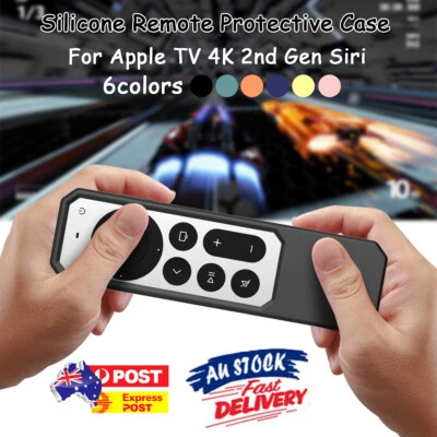 $15.99 • Buy Silicone Remote Protective Case For Apple TV 4K 2nd Gen Siri 2021 Remote Cover