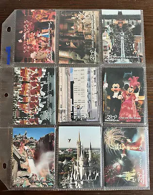 Walt Disney World 2000 Celebrate The Future Hand In Hand Cards - You Select • $3
