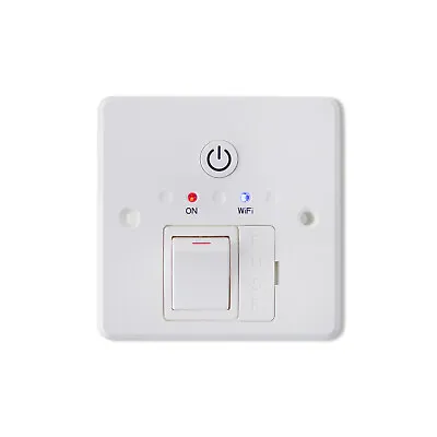 £39.95 • Buy WIFI Fused Spur Timer Wall Controller For Electric Heated Towel Rail Radiators