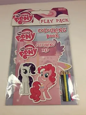 G4 My Little Pony Friendship Is Magic Colouring Play Pack By Alligator Books • £3