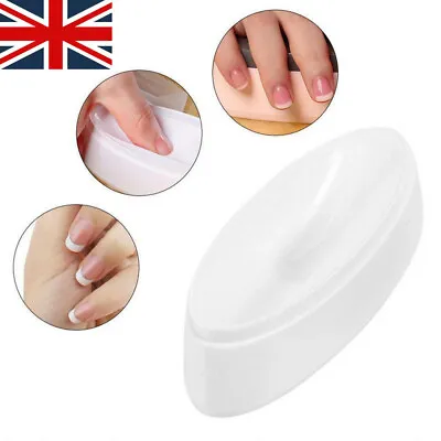 UK Dip Powder Holder French Nail Tip Tool Tray Box Acrylic Container Manicure • £3.35