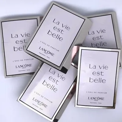 Lot 5 X Lancome Perfume La Vie Est Belle Eau De Parfum Travel Spray ~1.2ml = 6ml • $13.99