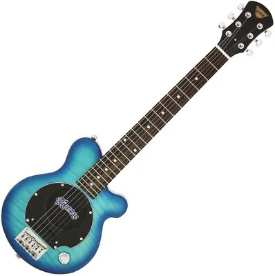 Pignose PGG-200FM SBL Mini Electric Guitar Built-in Amplifier See-through Blue • $518.41