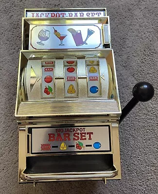 Rare Bar Set ~ Vintage One-Armed Bartender Jackpot Slot Machine Waco 1950s • $46.99