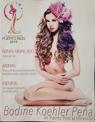 Miss Universe Puerto Rico 2013 Program Book • $75