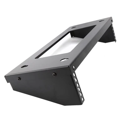 £25.90 • Buy Wall Mounted Bracket 2U Rack 19 Inch For Vertical Home/Office/Studio Wall Fixing