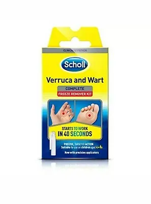 Scholl Freeze Verruca And Wart Remover Complete Kit 80ml • £13.95
