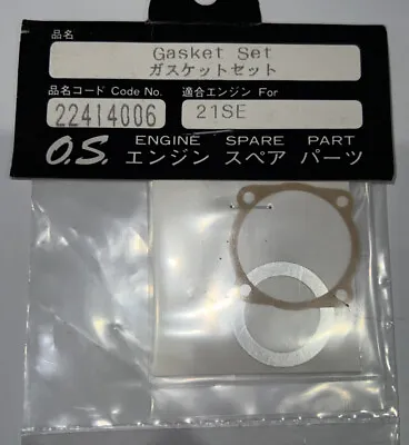 OS Engine 21SE Gasket Set. 22414006 • $6.52