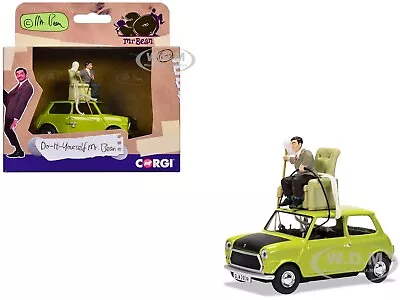 Mini Cooper Rhd  Do-it-yourself Mr. Bean  Diecast Model Car By Corgi Cc82114 • $39.99