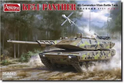 Amusing Hobby 1/35 KF51 Panther 4th Generation MBT Model Kit • £49.95