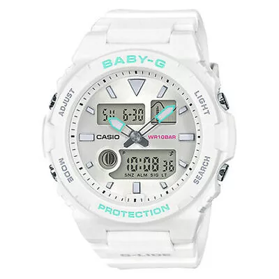 CASIO BABY-G G-LIDE BAX-100-7AJF White Women's Watch New In Box • $166.67