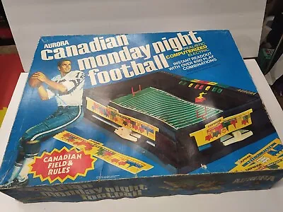 1972 Aurora Canadian Monday Night Football Vintage Board Game • $9.14