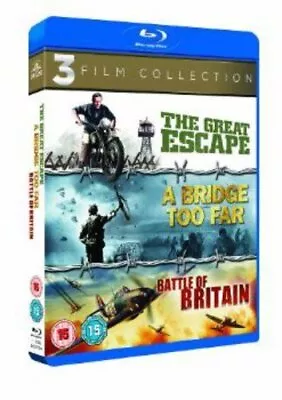 The Great Escape / A Bridge Too Far / Battle Of Britain Triple Pa... - DVD  Z4VG • £9.37