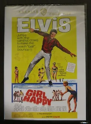 Elvis Presley - Girl Happy (DVD 1965) Brand New! • $17.50