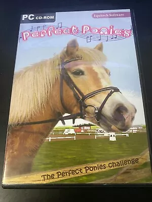 NEW Perfect Ponies PC CD-ROM Dressage To Music Freestyle Horses Computer Game • £2.49