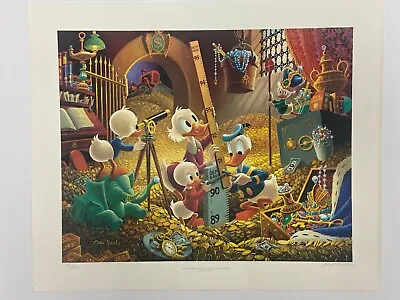HUGE MARK DOWN! Carl Barks Litho: An Embarrassment Of Riches Signed (91/500) • $1500