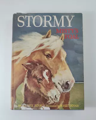 STORMY: MISTY'S FOAL By Marguerite Henry - Hardcover ~ 1963 • $21.95