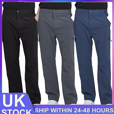£17.99 • Buy Mens Hiking Pants Windproof Waterproof Trousers Outdoor Trekking Lightweight UK