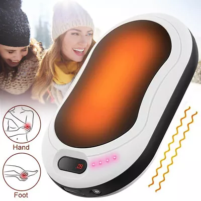 Portable Hand Warmers 10000mAh Rechargeable Hand Warmer 3 Levels Electric Pocket • $14.89