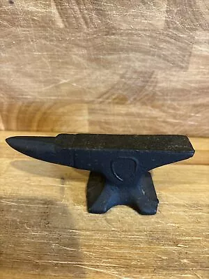 Vintage Miniature Jewelers Anvil Cast Iron 4 1/2” BARGAIN • $19.99