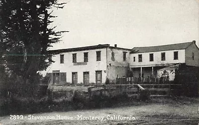 Robert Louis Stevenson House Monterey California CA - 1927 Vintage Postcard • $6.29