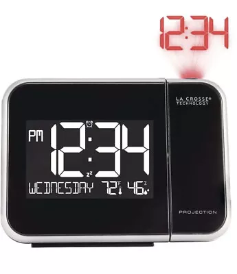 La Crosse Technology Projection Electric Alarm Clock 616-1412 La Crosse Perfect • $19