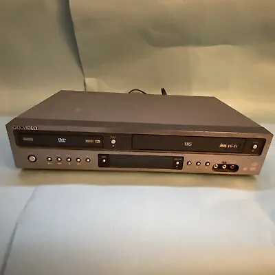 Go Video DV2130 VCR DVD Combo Recorder Player Hi-Fi Copy DVD To VHS *No Remote* • $38