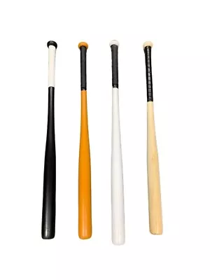 £11.99 • Buy Wooden Baseball Bat Heavy Duty Rounders Softball Training 36  Natural Wood