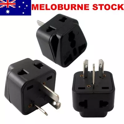 $6.50 • Buy US EU Universal To AU Australia 3 Pin Plug AC Power Adapter Travel Converter