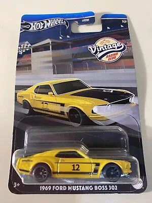 Hot Wheels 1969 Ford Mustang Boss 302 Vintage Racing Club 2024 • $13.95