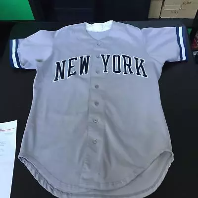 1999 Orlando El Duque Hernandez Oneonta Yankees Game Used Minor League Jersey • $399