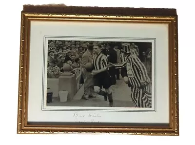 1937 Raich Carter Sunderland ORIGINAL SIGNED FRAMED   ENGLAND 7 X 8.5 Inch • £60