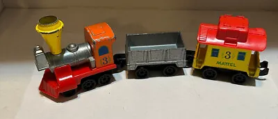 Vintage 1980 Mattel First Wheels Train Cars • $9.99