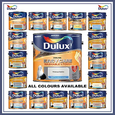 £25.97 • Buy Dulux Easycare - All Colours - Matt Emulsion - Free P & P - 2.5L