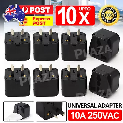 $9.95 • Buy 1-10x Universal To AU Australia 3pin Plug AC Power Plug Adapter Travel Converter