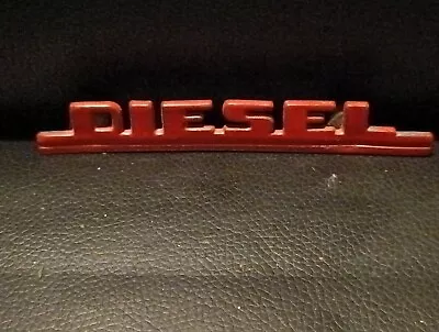 Diesel Tractor Lorry Truck Wagon Radiator Vintage Cowl Badge Emblem Insignia • £10
