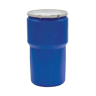 14 Gallon High Density Polyethylene Lab Pack Barrel Drum With Metal Lever-loc... • $61.78