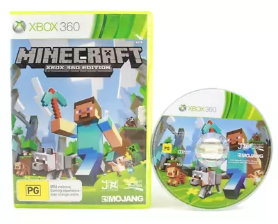 Minecraft: Xbox 360 Edition (Xbox 360) [PAL] - WITH WARRANTY • $17.95