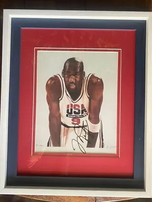 Michael Jordan Autographed Magazine Photo • $2300