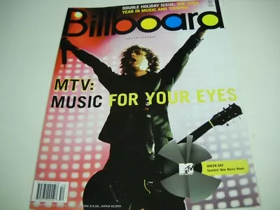 GREEN DAY Billie Joe Armstrong 2005 BB Cover As Promo Poster Ad  • $9.95