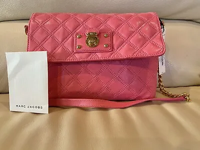 Marc Jacobs Quilted Large Single Shoulder Bag C3PE017 BUBBLE B NWT $675 SEE DESC • $222