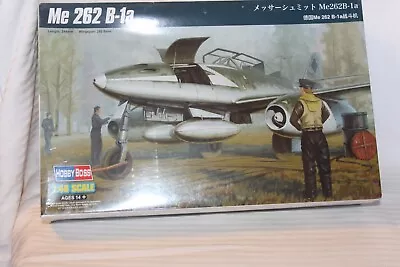 1/48 Scale Hobby Boss ME 262 B-1A Jet Model Kit #80378 BN Sealed Box • $45